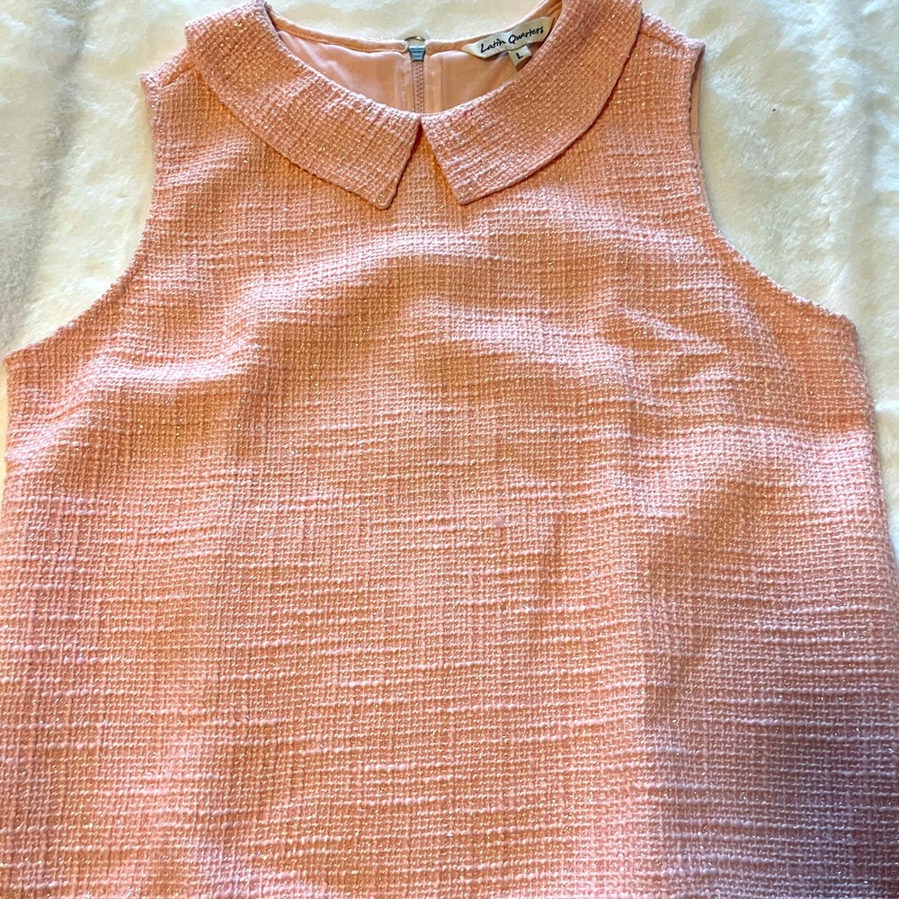 Peach Preppy Blouse - Stylish & Fresh, Perfect for Any Wardrobe